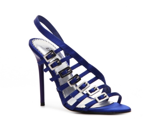 Bebe Tait Satin Sandal | DSW