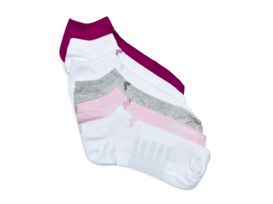 New Balance Women's No Show Athletic Sock, 6 Pack
