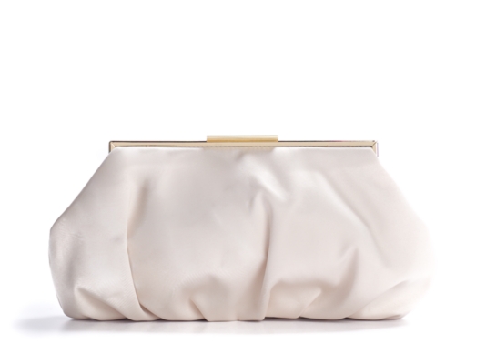 Lulu Townsend Satin Pouchette Clutch