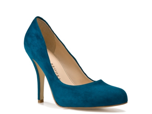 Audrey Brooke Bracelet Suede Pump 