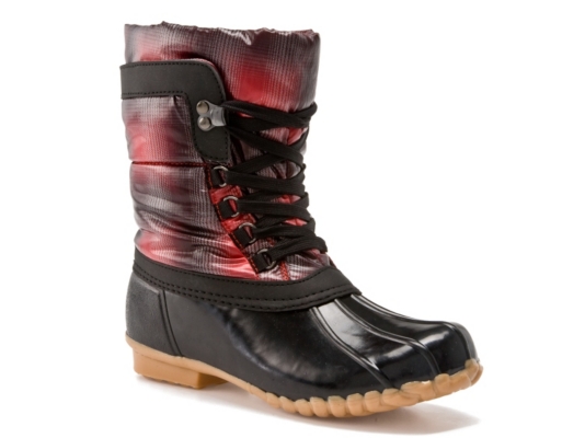 Sporto Kate Plaid Bootie