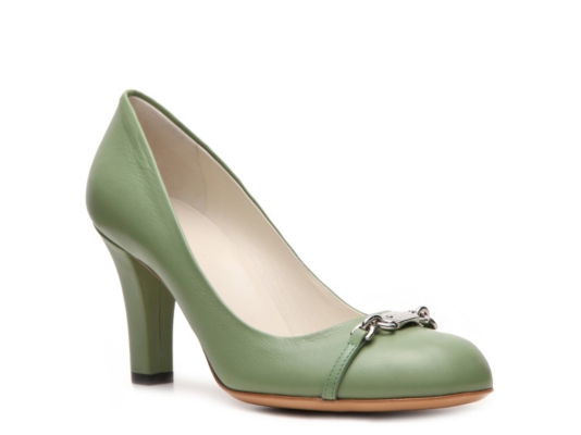 Gucci Leather Horsebit Pump