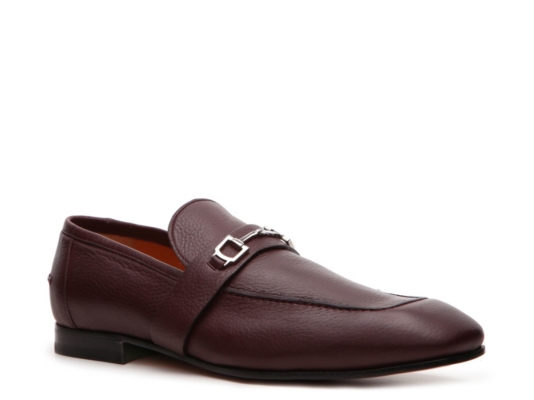 Gucci Pebbled Leather Horsebit Loafer