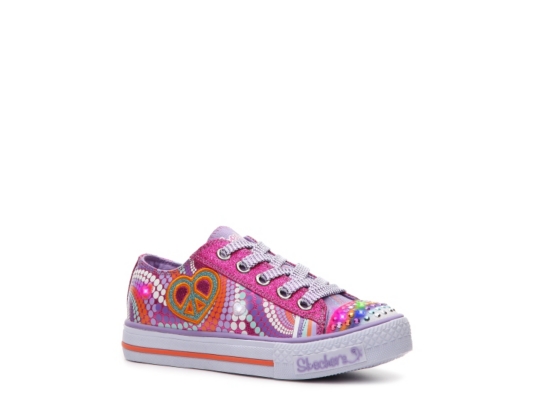Skechers Heart Sparks Girls' Toddler & Youth Light-up Sneaker