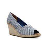Wanted Anchor Striped Wedge Pump