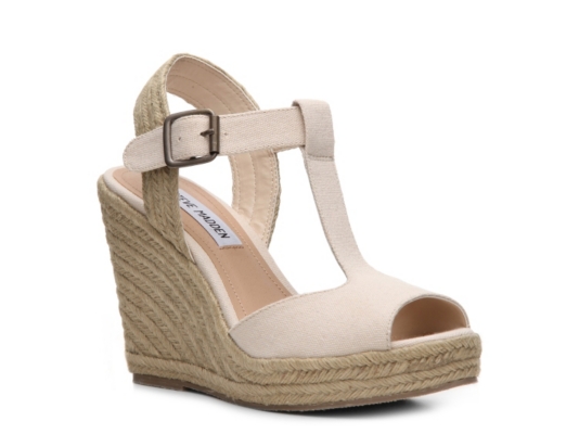 SM Women's Wade Canvas Wedge Sandal