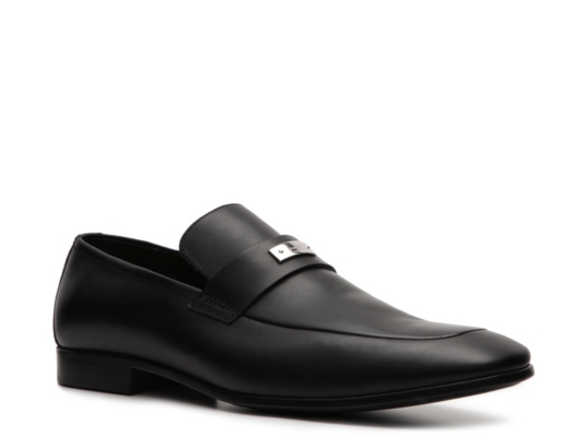 Gucci Men's Leather Nameplate Loafer