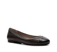 Marc by Marc Jacobs Grommet Leather Flat