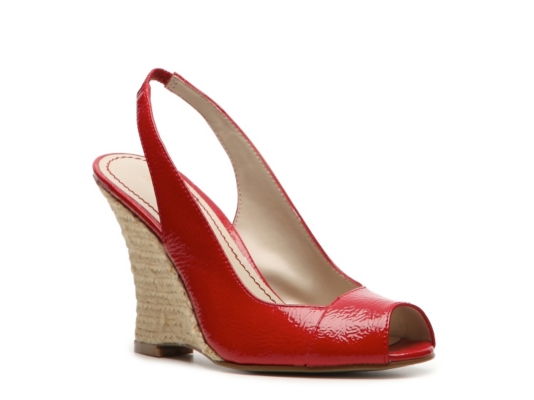 Nine West All Good Patent Wedge Sandal