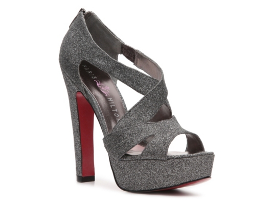 Paris Hilton Casey Glitter Sandal 