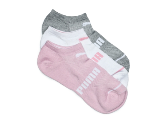 Puma Women's No Show Athletic Socks, 3 Pack 