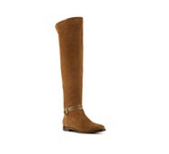 Sergio Rossi Over the Knee Suede Riding Boot