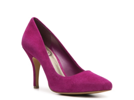 JS by Jessica Aven Suede Pump