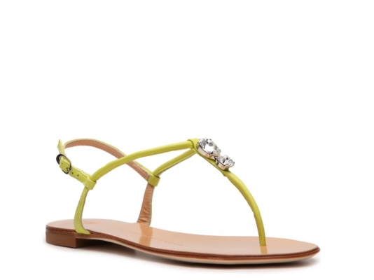 Giuseppe Zanotti Leather Flat Sandal