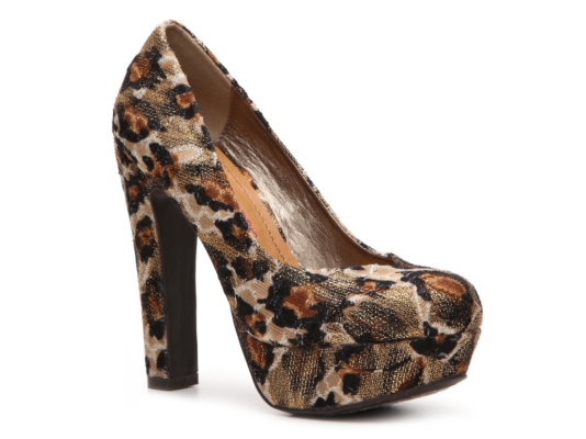 Pink & Pepper Ava Leopard Pump
