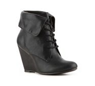 Mix No. 6 Often Lace-Up Wedge Bootie