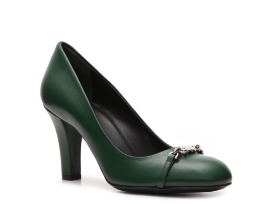 Gucci Leather Horsebit Pump