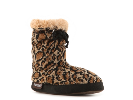 Muk Luks Molly Girls' Toddler & Youth Leopard Print Boot