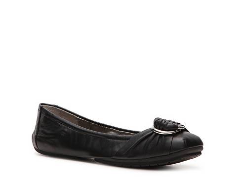 Me Too Space Leather Flat | DSW