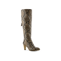 snakeskin booties dsw