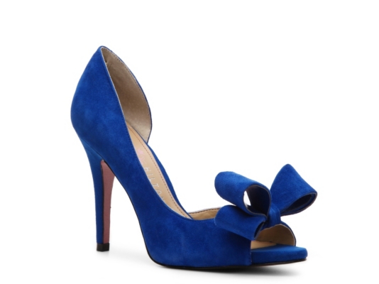 Paris Hilton Senorita Suede Pump