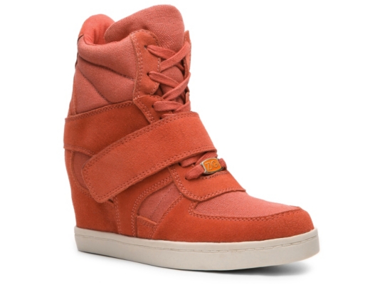Zigi Soho Kickin Suede Wedge Sneaker
