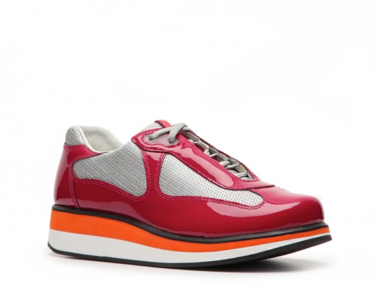 Prada Patent Leather Sport Sneaker