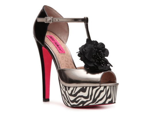 Betsey Johnson Ruby Platform Sandal