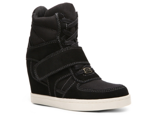Zigi Soho Kickin Suede Wedge Sneaker