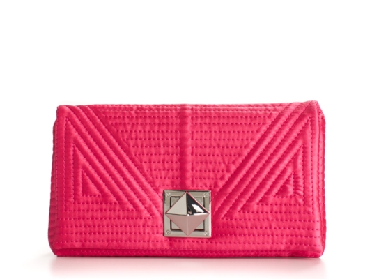 Lulu Townsend Quilted Turnlock Clutch