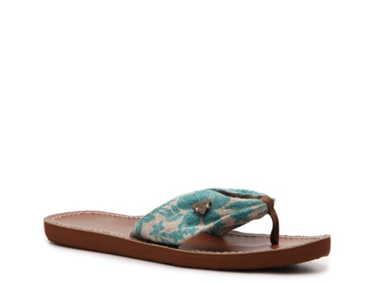 Roxy Teegan Tropical Flip Flop