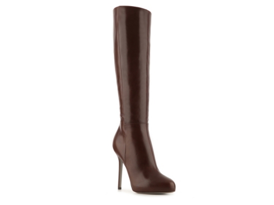 Sergio Rossi Leather Platform Boot