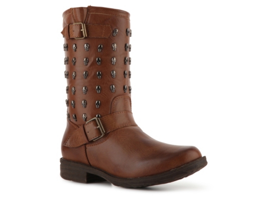 Rebels Skully Studded Boot