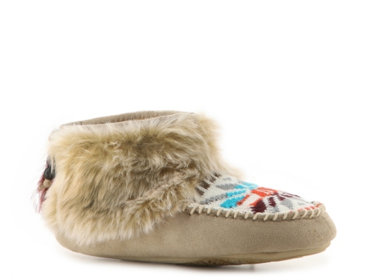 Steve Madden Navajo Print Bootie Slipper