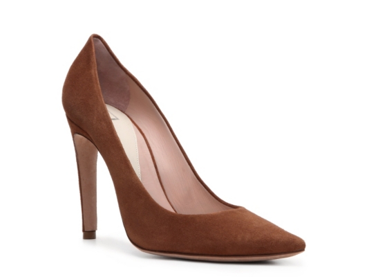 Herve Leger Loma Suede Pump