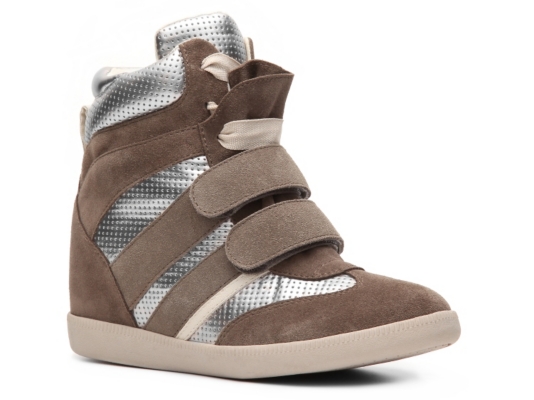 Report Cosette Metallic Wedge Sneaker