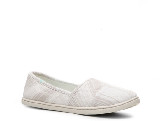 Roxy Brody II Striped Flat