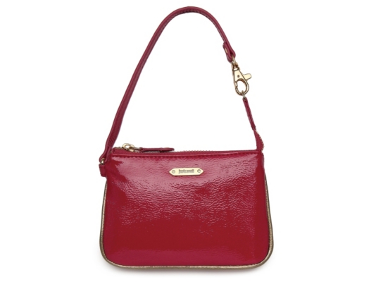 Just Cavalli Patent Leather Wristlet