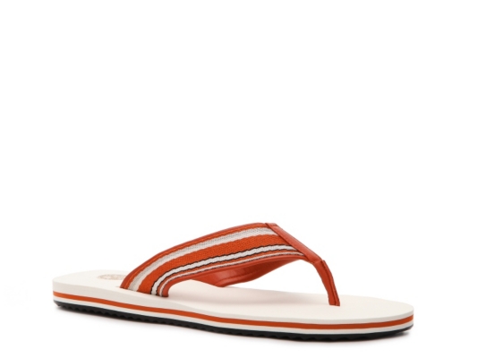 Bally Bing Fabric Flat Sandal