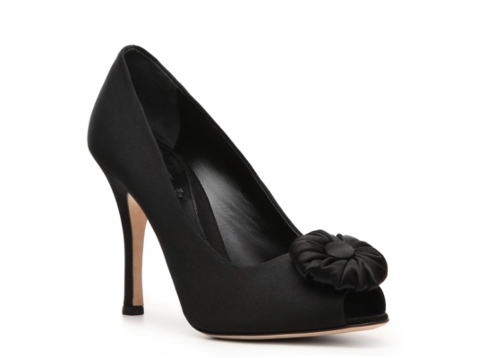 Bally Waldi Satin Flower Pump