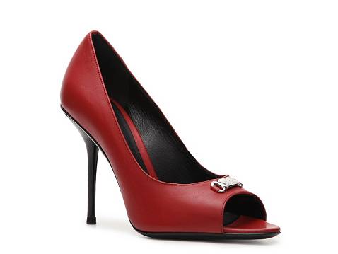 Gucci Leather Nameplate Pump | DSW