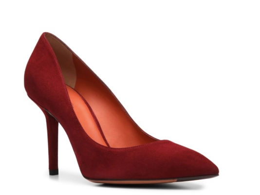 Santoni Suede Pump