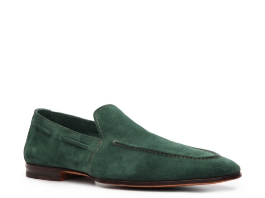 Santoni Suede Loafer