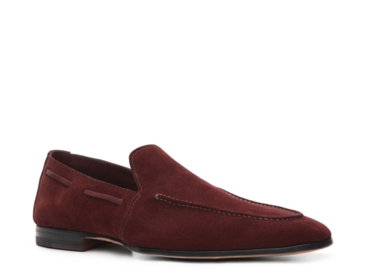 Santoni Suede Loafer