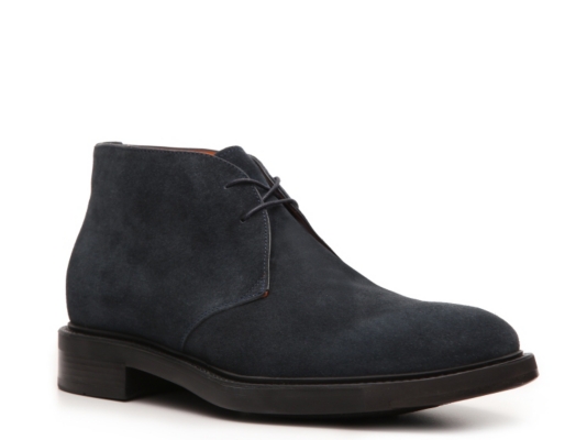 Santoni Suede Chukka Boot