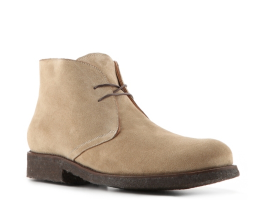 Santoni Suede Blucher Boot