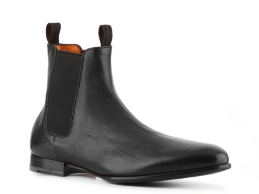 Santoni Leather Boot