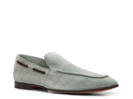 Santoni Suede Loafer