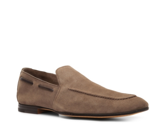 Santoni Suede Loafer