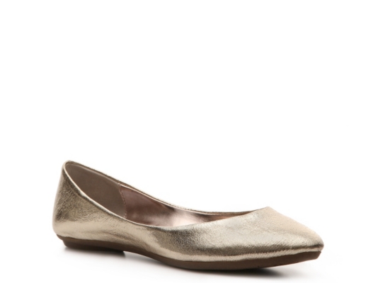 Steve Madden Heaven Platinum Flat